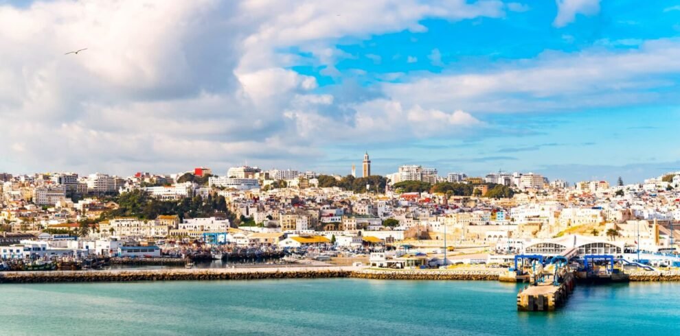 Tangier medina and coastline